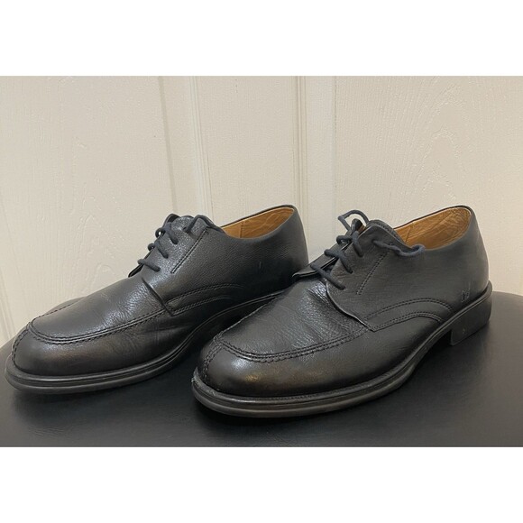 Other - Men’s Sandro Moscolloni Vineyard Black Lace Up Leather Oxford Shoes 10.5 D Black